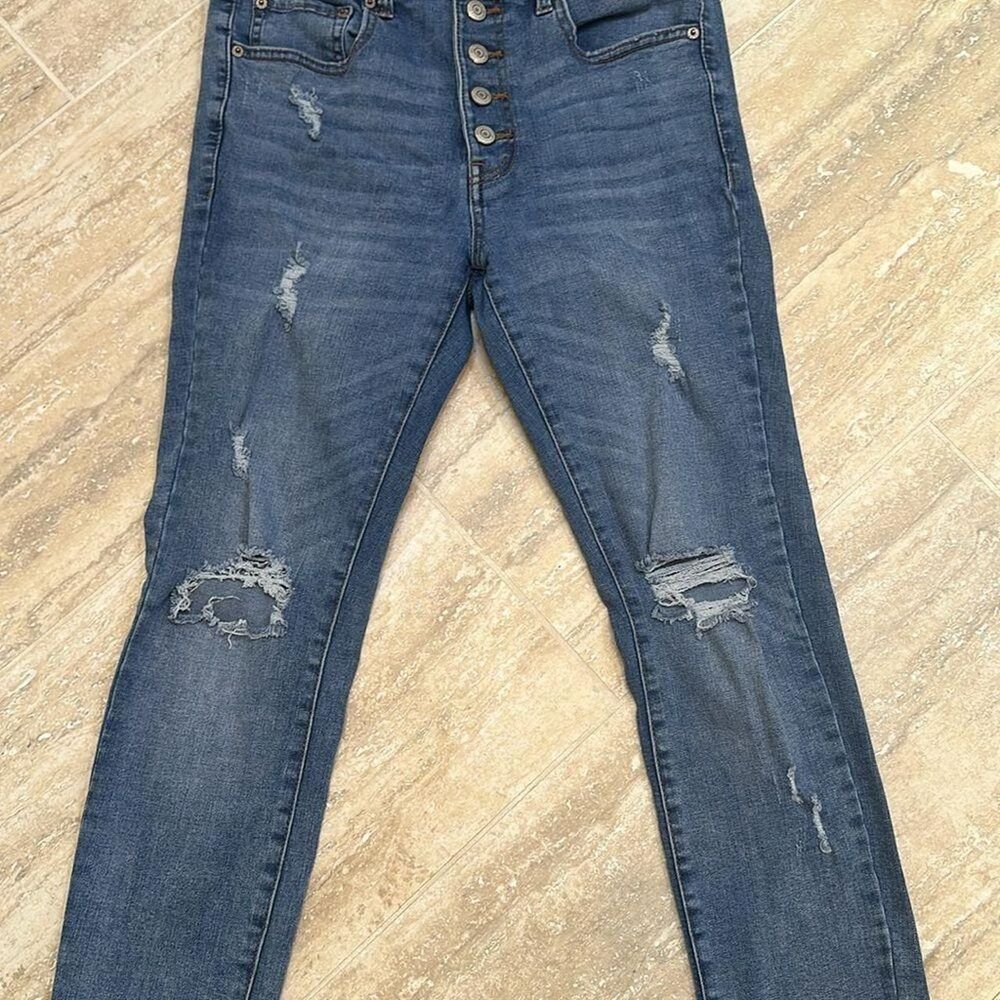 Aeropostale High-rise button front Jeans - Picture 4 of 7